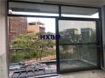 Double glazed black color Aluminium Sliding Doors sliding glass patio doors with