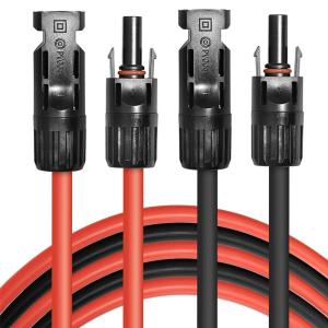 Wholesale 5ft 10 Awg 6mm2 Solar Panel Extension Cable Pntech from china suppliers