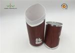 SGS Printed Cardboard Tubes / Serialized Products Packaging Round Tube Box With