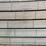 Non Slip Walkway Platform Industrial Steel Grating Serrated Bar 5mm Thickness