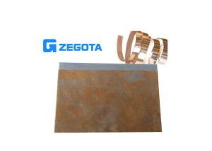 Wholesale 0.04-4.0mm Thickness Nickel Clad Copper Sheet 400-550 MPa Tensile Strength from china suppliers