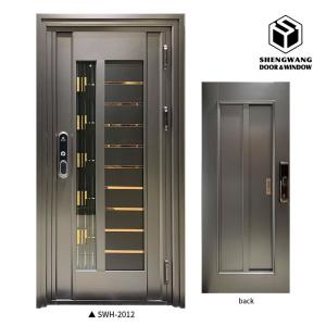 Wholesale OEM ODM Aluminum Room Door Fire Rated Steel Door Moisture Protection from china suppliers