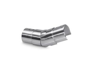 Wholesale V2A V4A Stainless Steel Slot Pipe , Rust Proof Adjustable Downward Elbow from china suppliers