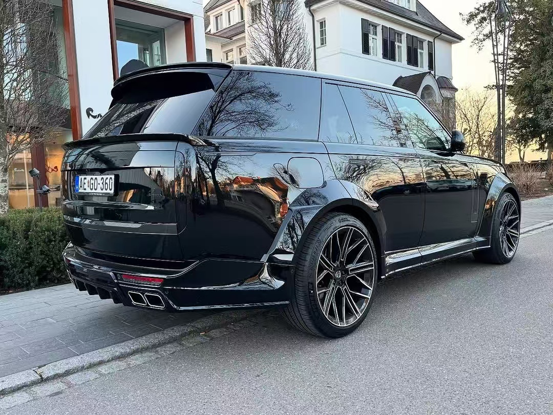 Carbon Fiber Land Rover Body Kit LM Style Universal Rear Bumper Lip Diffuser Spoiler