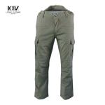 Woodland Camo Style Men's T-Shirt and Moisture Wicking Camo Hunting Pants for