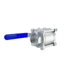 316L Stainless Steel Jacket Manual Weld Straight Ball Valve for Normal