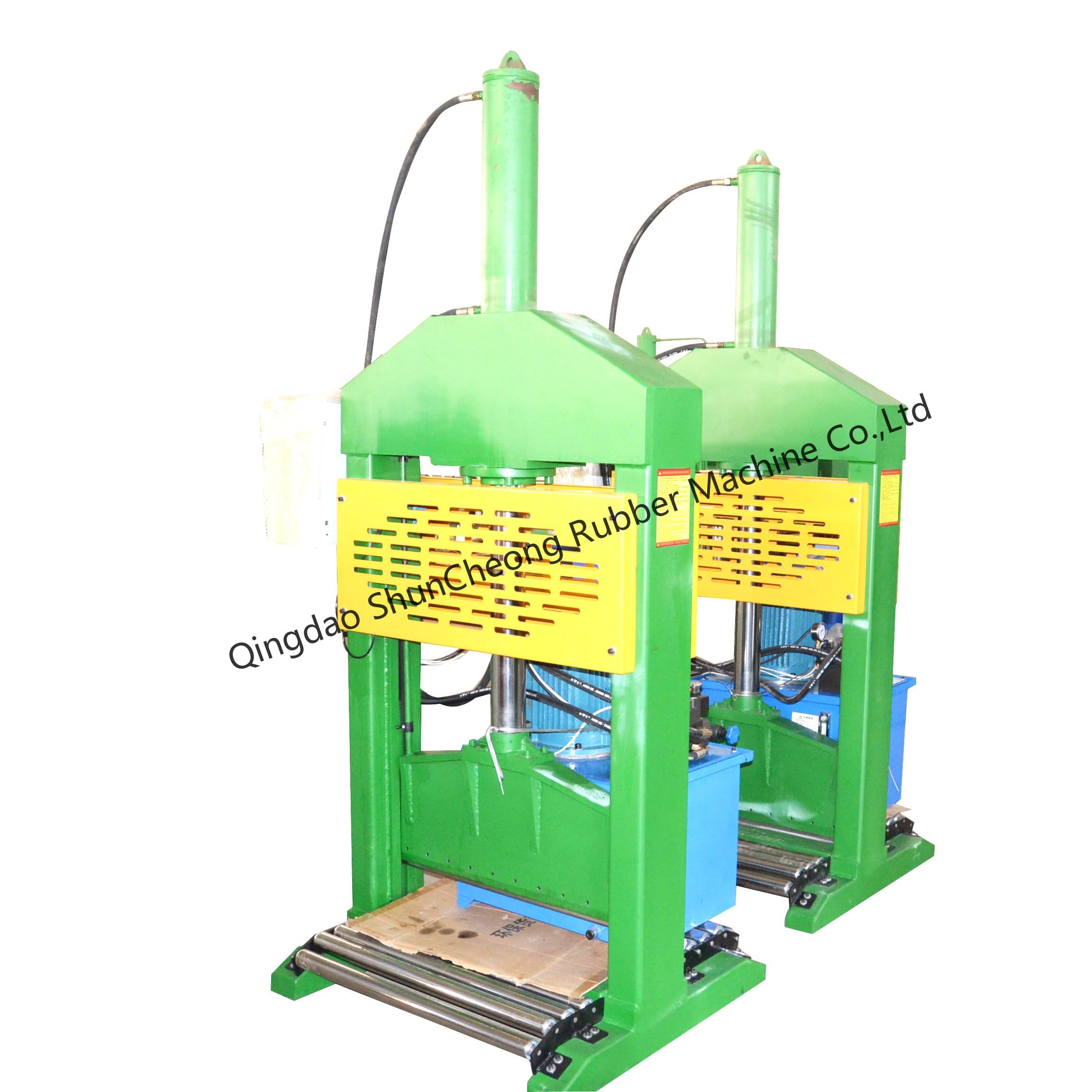 Excellent Hydraulic Vertical Safety Cover Electric Rubber Cutter XQ-125