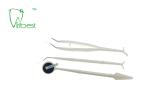 Plastic 3 In 1 Disposable Dental Kit For Examination 3in1 Dental Kit