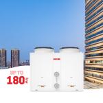 3 Phase Stable R410a On/Off 180kw Water Heater Heatpump Energy Efficiency For