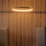 Eco-Friendly Acoustic Wooden Panel with Polyester Fiber and Contemporary Design