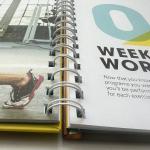 Lifestyle Book Hardcover Book Printing Service Wire O Binding Customized
