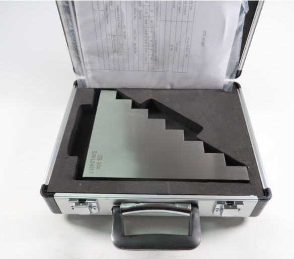 Wholesale 8-Step Wedge Test Block 25-200mm Calibration Stainless Steel from china suppliers