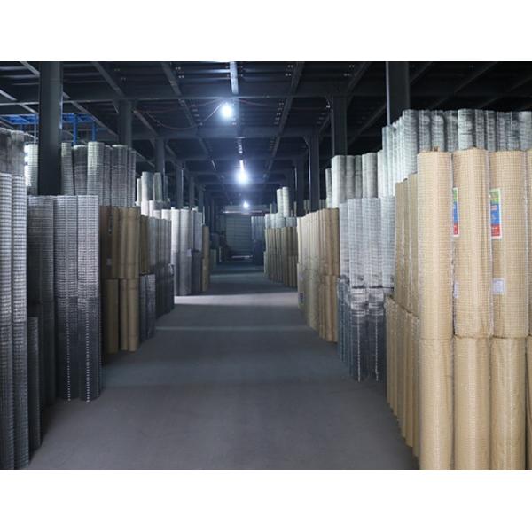 Galvanized Welded Wire Mesh 0.5m-2.5m Width 15M Roll Length