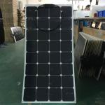 Waterproof SunPower Flexible Solar Panels , 100 Watt SunPower Marine Solar