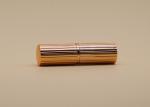 Textured Lip Balm Tubes , Shiny Gold Empty Aluminum Lipstick Tube