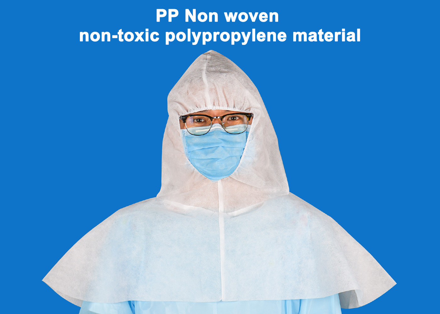 Surgical Hood Surgeon Medical Medical Disposable Hood Cap Head Cover Used for Hospital