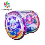Theater Coin Pusher Arcade Machine 360 Degree Rotating Wheel Happy Leba Car