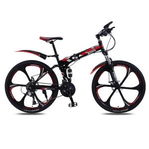 Wholesale Customized OEM carbon Steel Bicycle Full Suspension Mountain Bike 26&quot; Wheel Size Gross Weight 19-25KG from china suppliers