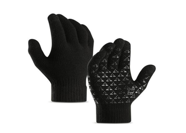 Touch Screen Warm Winter Work Gloves , Full Finger Cold Weather Waterproof Work