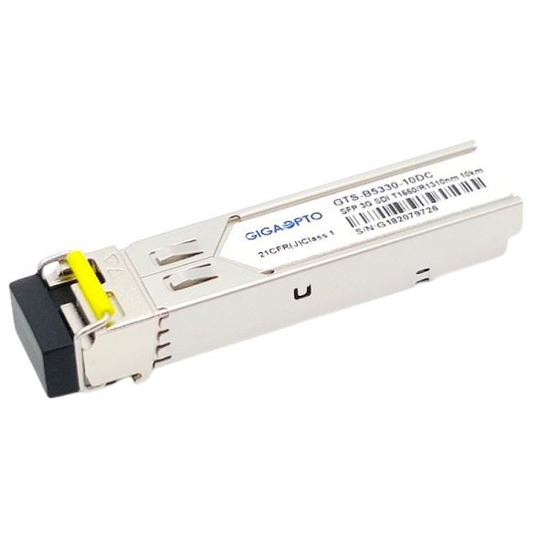 3Gb/S Single Mode BiDi SFP Module TX1550nm RX1310nm 10km Video Pathological