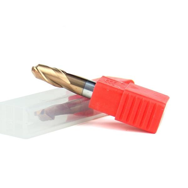 HRC55 Solid Carbide Ball Nose Milling Cutters 12mm R6x75mm 2 Flutes Milling