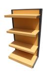 Factory Wholesales Wood Retail Grocery Store Metal Display Supermarket Racks