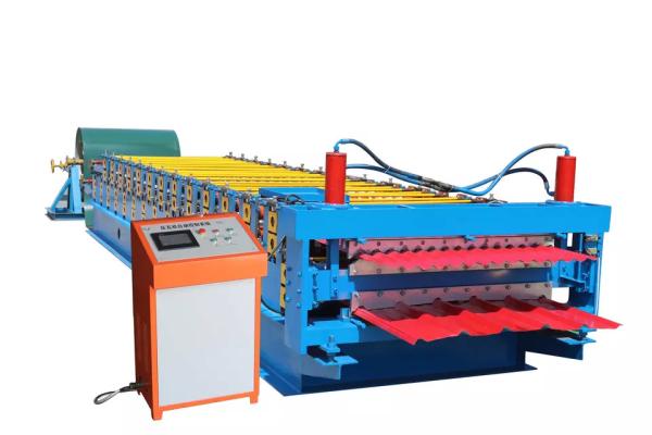 Good quality factory directly trapezoidal Steel roof panel Sheet roll forming