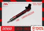 23670-19025 295700-0560 High Performance Diesel Common Rail Fuel Injector 23670