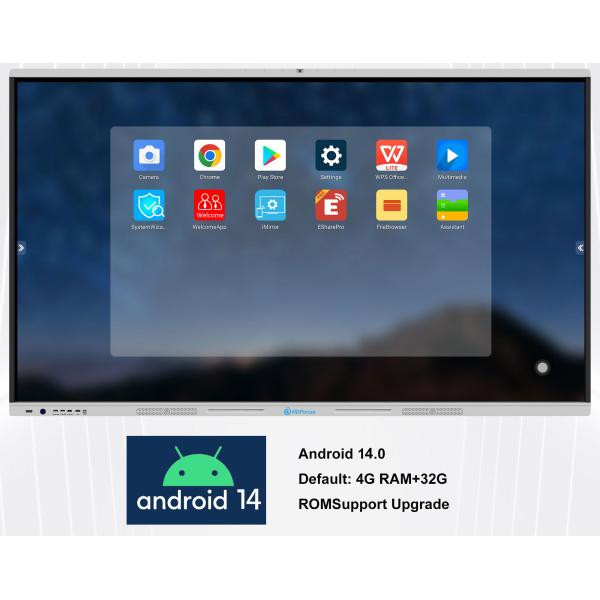 HDFocus OEM 55 65 75 85 86 100 110 Inch Interactive Flat Panel Multi Touch Screen Digital Whiteboard Smart Board for Education