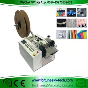 Wholesale Fully Automatic Heat Shrinkable Tubing Hot Cold Cutter Cut To Length Auto-Stop Speedy Accuracy from china suppliers