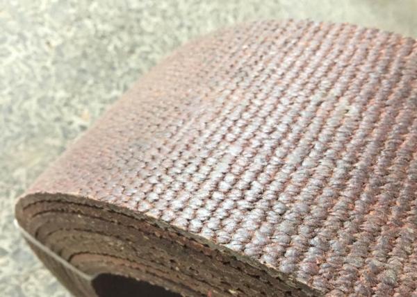 Brown Woven Brake Lining Roll Shock Resisting Friction Lining Material Brake