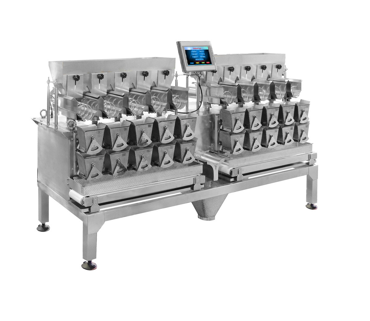 Wholesale Two Tier 14 Head Sticky Material Multihead Weigher from china suppliers