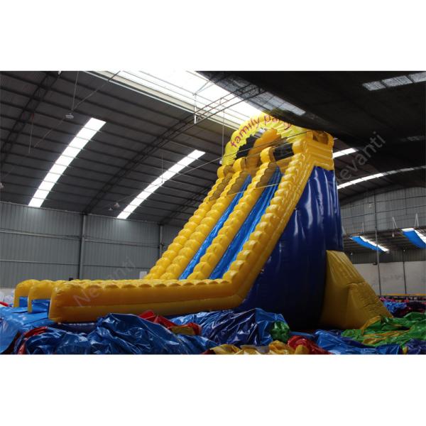 Unisex Custom Logo Printed Commercial Inflatable Water Slide for Giant Water Fun