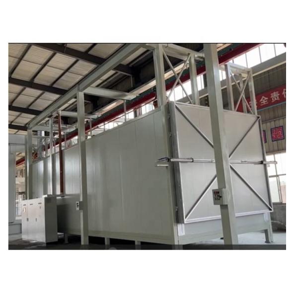 High-performance Floor rail coating line, widely used in various products
