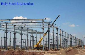 Wholesale Galvanized Alkyd Painting Q345 Prefab Steel Warehouse from china suppliers