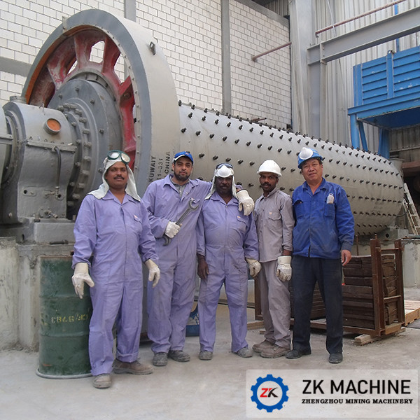 31r/Min 6.8TPH Ball Mill Grinder No Dust Spilling Clean Environment