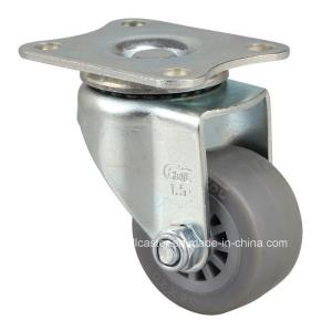 Wholesale 30kg Capacity Bolt Bearing Edl Mini 1.5&quot; TPE Caster 26115-53 for Industrial Equipment from china suppliers