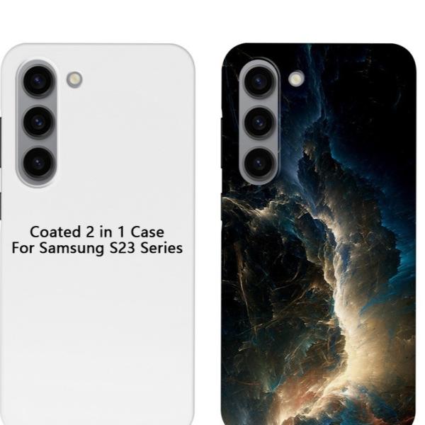 Customized Sublimation Coated Blank Slim Case For SamSung S23 S24 S25 Series