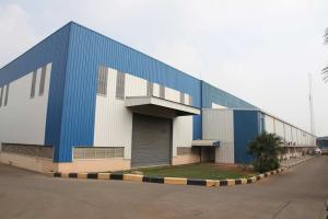 China Durable Industrial Steel Frame Building Prefabricated Workshop 、 on sale