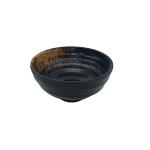 4.5" Custom A5 Black Frosted Round Melamine Noodle Bowl For Hotel Party