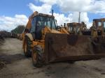 2011 Year Used Backhoe Wheel Loader , JCB Wheel Loader Single Reverse Gears
