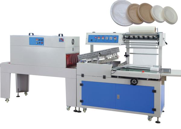 Quality 380V Automatic Shrink Wrapping Machine For Bottles , Shrink Wrap Equipment 50HZ - 60 HZ for sale