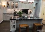 Durable Engineered Quartz Stone Black Quartz Kitchen Countertops UV Cutting