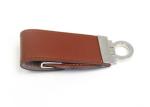USB Factory supply Show Life Brand 8G 3.0 black color leather USB with