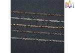 Anti Tarnish Circle Pattern Hip Hop Rolo Cable Chain