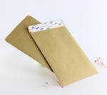 CMYK Printing Kraft Courier Packing Bags 9.5x14.5cm