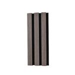 Customized Aesthetics Acoustic Slat Wood Wall Panels Melamine Finish 600x2400mm