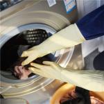 Laundry Waterproof Long Sleeve Cleaning Gloves , Hand Gloves For Washing
