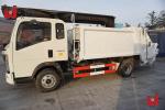 Light Duty Waste Compactor Truck 6CBM Compactor Garbage Truck