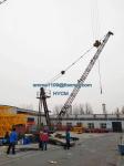Customized QD2025 Derrick Tower Crane On Top Building 75-150M Height